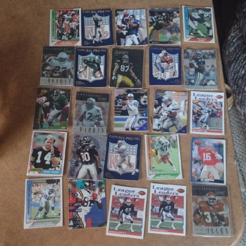 Vintage Football Cards